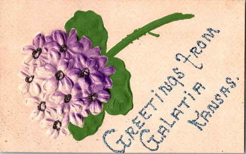 Postcard greetings from - postcard,